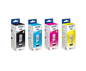 Butelka z tuszem Epson  ET103 do L31xx   PACK CMYK