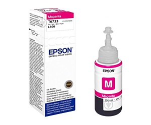 Butelka z tuszem Epson T6733 do L800, L1800 | 70ml | magenta