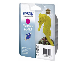 Tusz Epson T0483 do R-200/220/300/340, RX-500/600/640 | 13ml | magenta