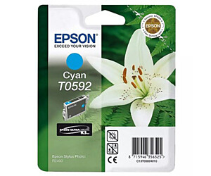Tusz Epson T0592 do Stylus Photo R2400 | 13ml | cyan