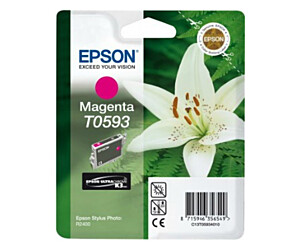 Tusz Epson T0593 do Stylus Photo R2400 | 13ml | magenta