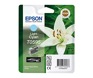 Tusz Epson T0595 do Stylus Photo R2400 | 13ml | light cyan