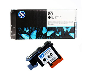 Głowica + gniazdo czyszczące HP 80 do Designjet 1050/1055 | black