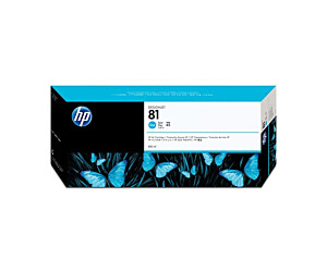 Tusz HP 81 do Designjet 5000/5500 | 680ml | cyan