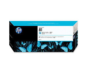 Tusz HP 81 do Designjet 5000/5500 | 680ml | light cyan