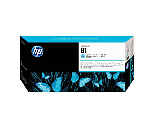 Tusz + głowica + głowica czyszcząca HP 81 do Designjet 5000/5500 | black