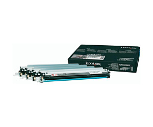 Zestaw czterech bębnów światłoczułych Lexmark do C-734/736 | 20 000 str. | CMYK