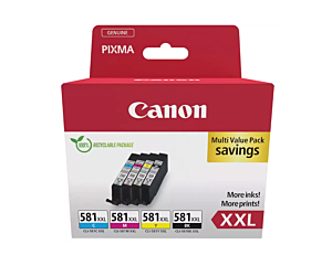 CANON TUSZ CLI-581 XXL CMYK | 4X11.7ML