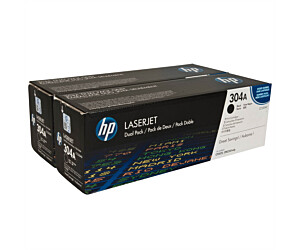 Zestaw dwóch tonerów HP 304A do Color LJ CP2025, CM2320 | 2 x 3 500 str. | black