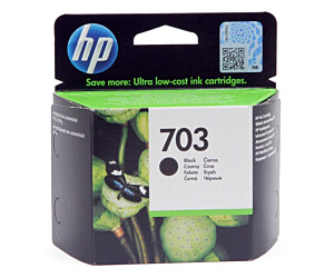 Tusz HP 703 do Deskjet Ink Advantage F730/735 | 600 str. | black