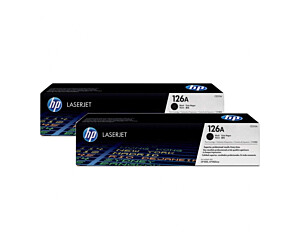Zestaw dwóch tonerów HP 126A do C LJ Pro CP1025, M175 | 2 x 1 200 str. | black