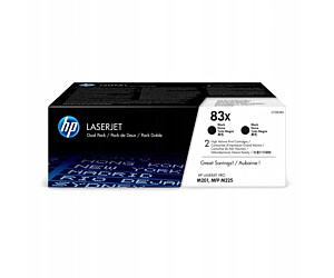 Toner HP 83X do LaserJet Pro M201/225 | 2x 2 200 str. | black