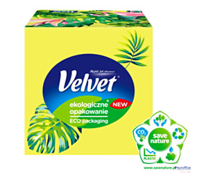Chusteczki VELVET STYLE (60sztuk) CUBE VELVET 61250525