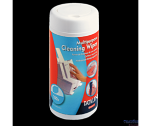 Chusteczki wilgotne do plastiku ESSELTE DATALINE (100szt) 67656