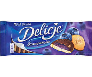 Ciastka DELICJE Szampańskie jagoda 147g