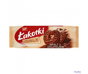 Ciastka SAN ŁAKOTKI KAKAO 168g