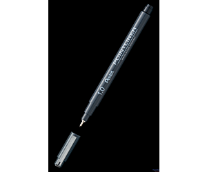 Cienkopis kalibrowany POINTLINER czarny 1 mm S20P-10A PENTEL