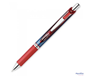Cienkopis kulkowy 0,5mm czerwony BLN75-B PENTEL