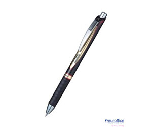 Cienkopis kulkowy 0,5mm ENERGEL DocumentPen czerwony BLP75-B PENTEL