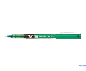 Cienkopis PILOT V5 zielony PIBX-V5G