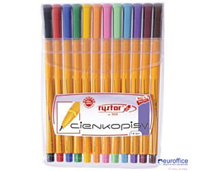 Cienkopis RYSTOR RC-04 etui 12szt 403-120