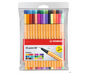 Cienkopis STABILO point 88 komplet 30szt 8830-1
