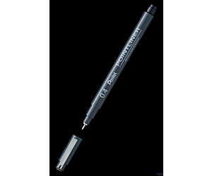 Cienkopis kalibrowany POINTLINER czarny 0,4 mm S20P-4A