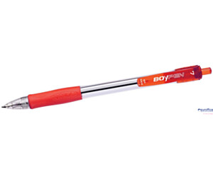 Długopis automatyczny RYSTOR BOY PEN BP EKO czerwony 423-001