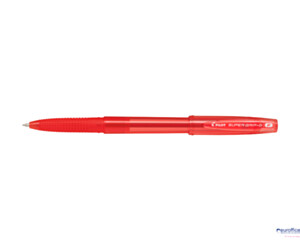 Długopis olejowy ze skuwką PILOT SUPER GRIP czerwony BPS-GG-F-R