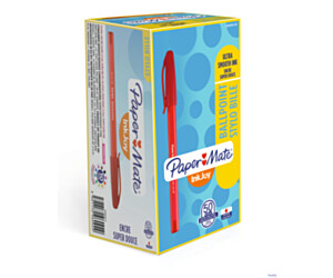 DŁUGOPIS PAPER MATE INKJOY 100 Z ZATYCZKĄ M CZERWONY
