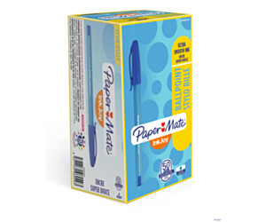 DŁUGOPIS PAPER MATE INKJOY 100 XF Z ZATYCZKĄ NIEBIESKI