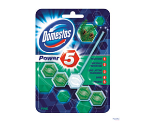 DOMESTOS Zawieszka do toalety KOSTKA POWER5 PINE 88399