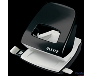 Dziurkacz duży metalowy Leitz, czarny, 10 lat gwarancji, 30 kartek 50081095