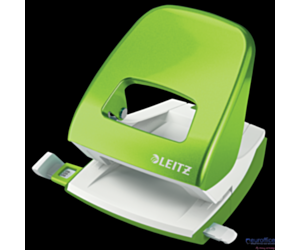 Dziurkacz duży metalowy Leitz, zielony, 10 lat gwarancji, 30 kartek 50081054