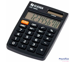 Eleven kalkulator kieszonkowy SLD100NR 8 cyfr czarny