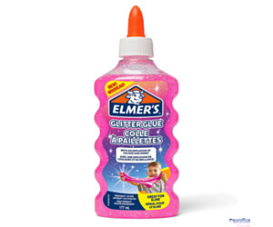 Elmers klej brokatowy, różowy, zmywalny i przyjazny dzieciom, 177ml, 2077249