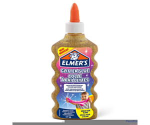 Elmers klej brokatowy, złoty, zmywalny i przyjazny dzieciom, 177ml, 2077251 (X)