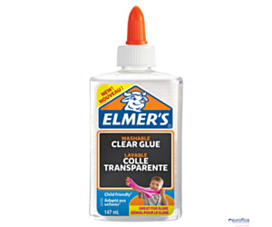 Elmers przezroczysty klej PVA, zmywalny i przyjazny dzieciom, 147ml, 2077929