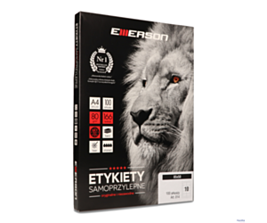 Etykiety A4 85x50mm białe 014 EMERSON