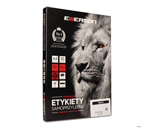 Etykiety A4 70x25,4mm białe 033 EMERSON eta4070x254w