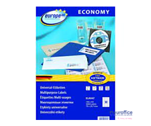 Etykiety uniwersalne ELA047 70 x 29,7 trwałe Economy Europe100 by Avery Zweckform