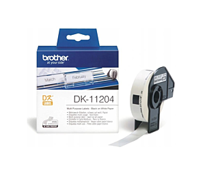 Etykieta Brother do QL-500/550/560/650/1050/1060N | 17mm x 54m I DK11204