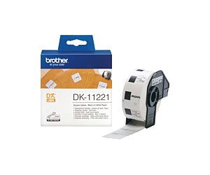 Etykieta Brother do QL-500/550/560/650/1050/1060N | 23 x 23 mm | DK-11221