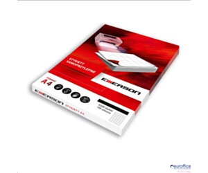 Etykiety A4 105x37mm białe nr023 (100sztuk) EMERSON eta4105.037