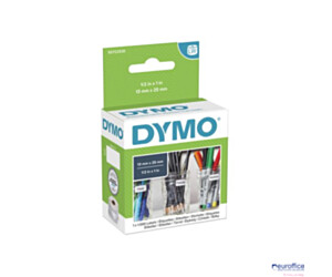 Etykiety DYMO różnego przeznaczenia - podwójna 24 x 12 mm, biały S0722530