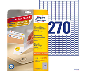 Etykiety uniwersalne L4730REV-25 17,8 x 10 30ark Usuwalne, Avery Zweckform