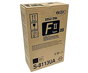 Farba Riso S-8113 do RZ/EZ/MZ/SF/SE | 2 x 1000ml | black