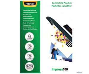 Folie do laminacji błyszczące A5 100mic. 5351002 FELLOWES