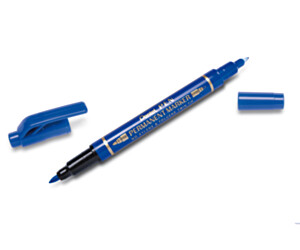 Foliopis dwustronny N75W/C niebieski PENTEL N75W-C