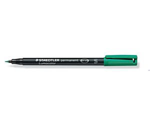 Foliopis permanentny S 313 zielony STAEDTLER LUMOCOLOR S313-5
